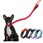 Reflective Breathable Nylon Dog Collar Inner Foam Strong Dog Collar and Leash