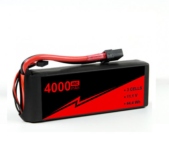 3s 4000mah Lipo Battery XT-90 Connector 45C Lipo Battery For Bait Boat