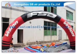 China Colorful Half Round Inflatable Sport Arch With High Tensile Strength factory