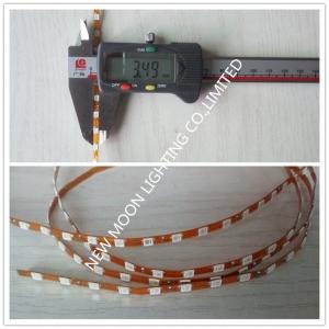 China 3.5mm multicolor RGB thin flexible led light strip factory