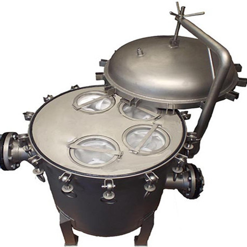 China Stainless Steel Multi Bag Filter Housing 2P2S for Long-Lasting Wastewater Filtration factory