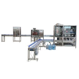 Washing Capping Automatic Filling Machines 5 Gallon Water Bottling Equipment