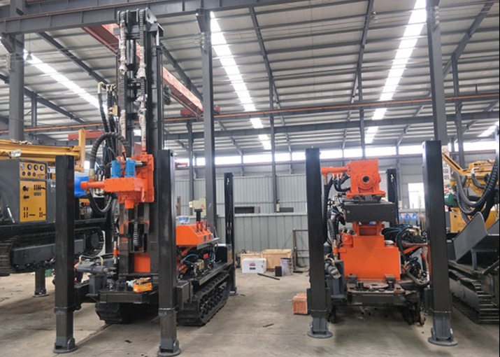 Multi - Function Yellow Hydraulic Crawler Drilling Machine With ISO Certificate