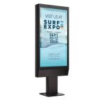 55 Inch 2500nits Lcd Outdoor Digital Advertising Display Screens Ip65