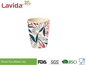 China Anti - Bateria Eco Bamboo Fiber Cup Coffee Mug Formaldehyde / BPA Free FDA Pass factory