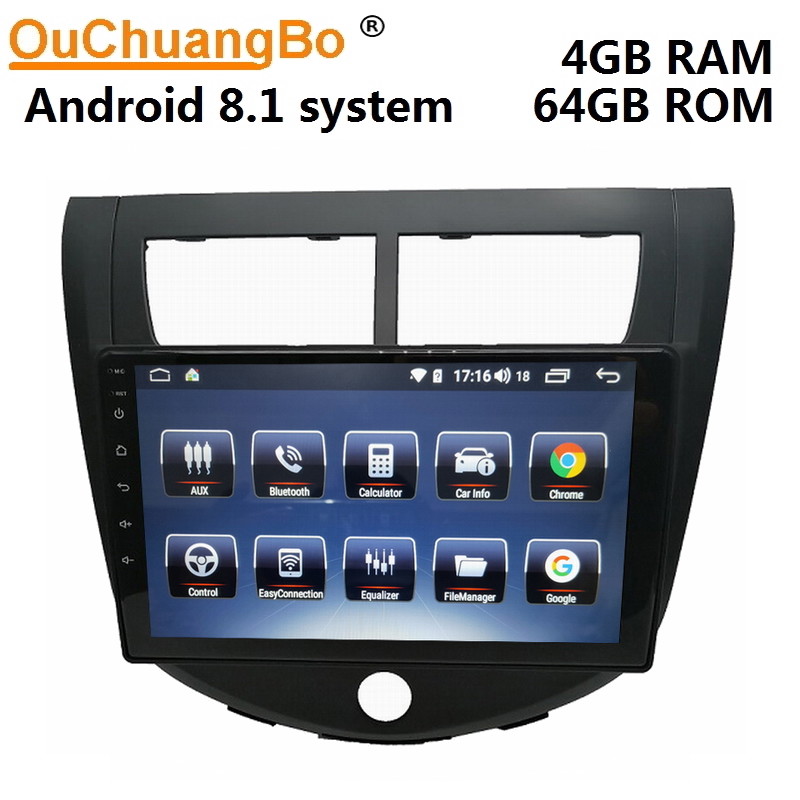 Ouchuangbo multimedia system for JAC J4 support BT MP3 mirror link android 8.1 OS 4+64
