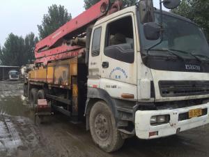 China 2003 37M CONCRETE PUMPS S value Concrete Pumps ISUZU ruck factory