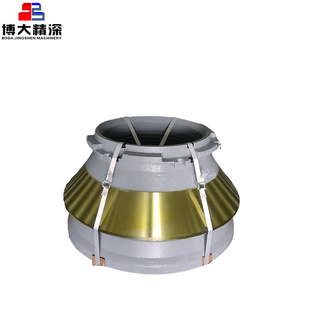 Mn18 Cone Crusher Concave Mantle Bowl Liner Crusher Spare Parts for Energy Mining