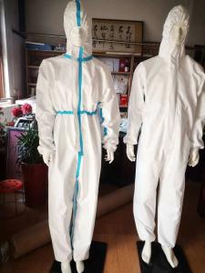 China Disposable Medical Sterilizer Tapes Isolation Gown Protective Clothing Safety Protective Suits, Bulk in Stock factory