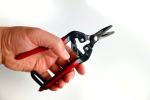 SINSEUNG X7 Garden Scissors Red Handle Elbow Fruit Picking Shears