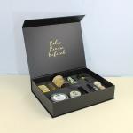 Custom Luxury Packaging Box Custom Logo Printing Black Rigid Magnetic Gift Boxes
