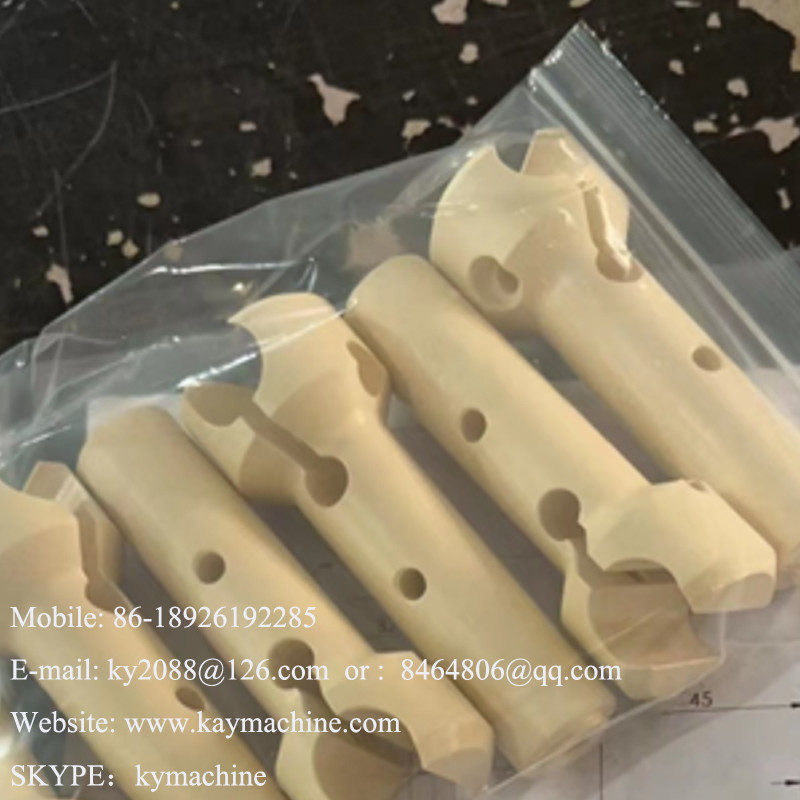 Polyetheretherketone Tecapeek Machining Parts 5-Axis POM Gear Auto Precision