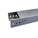 50mm Galvanized Lightweight Metal Cable Tray With Cover / Perforated Cable Tray