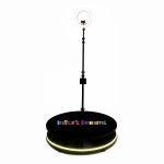 Automatic Wedding 360 Selfie Camera Booth Rotating Adjustable Speed