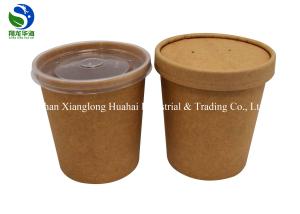 China Premium quality eco-friendly disposable kraft paper soup cup soup bucket factory