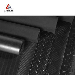 China Customizable Rubber Sheet in NBR / SBR / NR / EPDM / Silicone / FKM Etc Length 1-50m factory