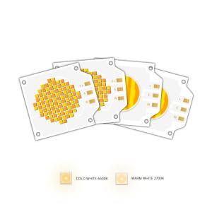 China 2700k 6500k Adjustable CCT LED COB 500W 200W High Power Ra95 Ra97 COB LED Chip for Photography Lamp factory