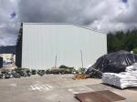 Stable Structure Poultry Farm House , H Section Steel Commercial Chicken Houses