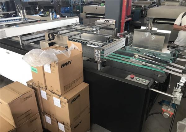 Cardboard / Carton Window Pasting Machine , Window Filming Machine Stable Box