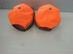 Orange Cotton Unisex Baseball Caps Fitted Flashing Camouflage Patterns Available