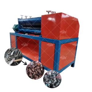 China Waste Air Conditioner Radiator Separator Copper Shredder 500kg/H-2000kg/H factory
