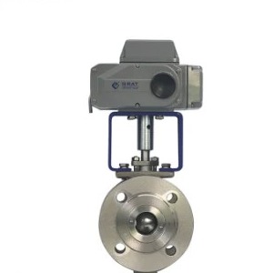 AC220V Tiny Flow Stainless Steel Electric Regulating Ball Valve