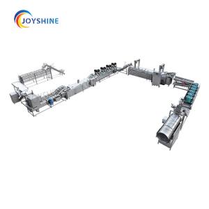 China Full Line French Fries Making and Packing Machine with 200/500/1000/2000kg/h Capacity factory