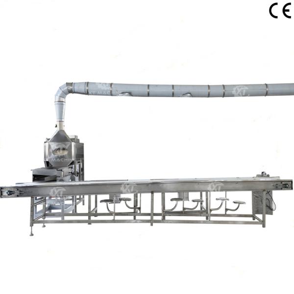 China SUS304 Adjustable Speed Industrial Conveyor Belt 500kg/h factory