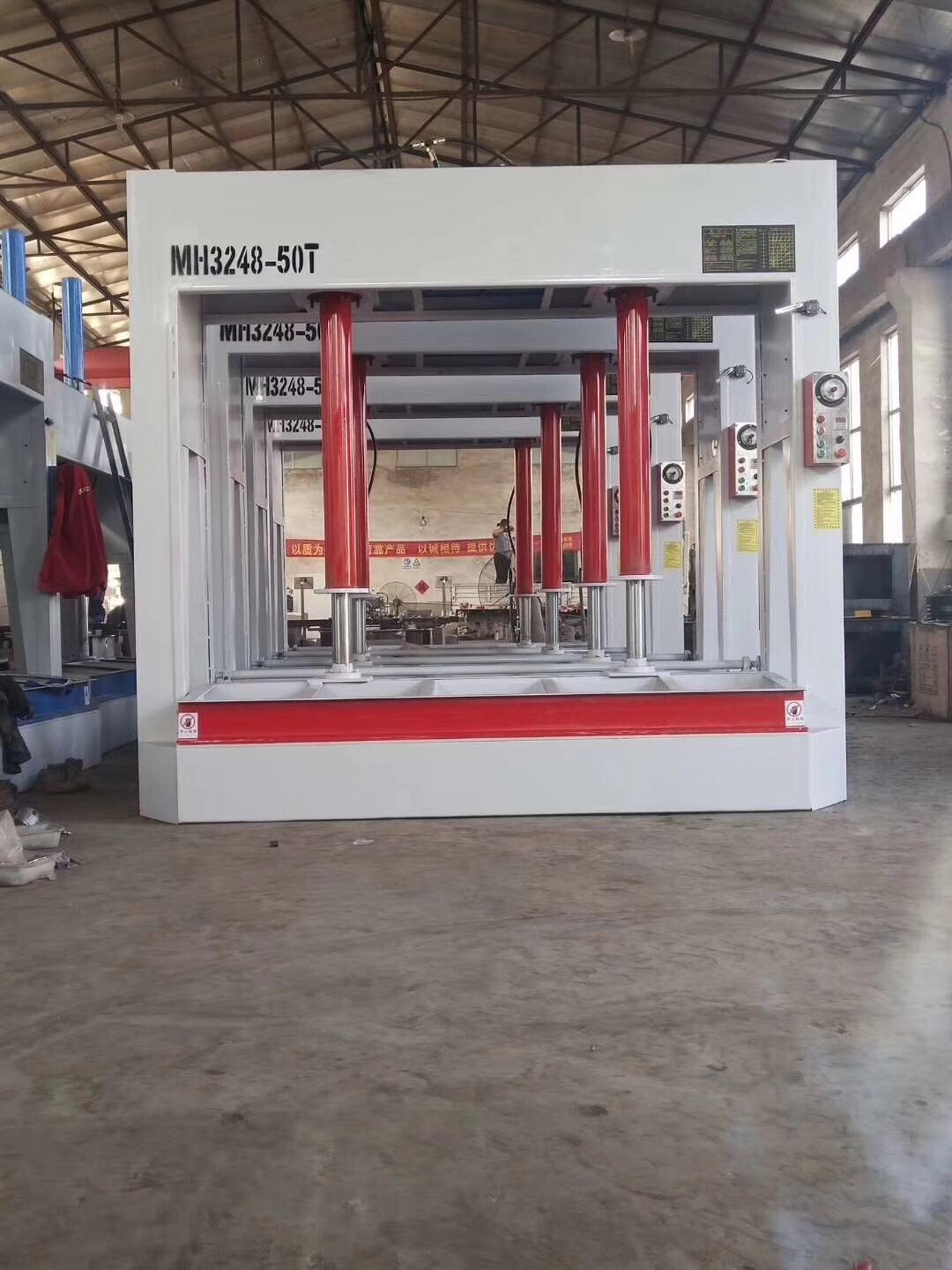 Customizable Voltage Automatic Hydraulic Veneer Laminate Wood Door Cold Press Machine
