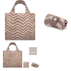 China Pocket Eco Pp Woven Drawstring 210D Reusable Eco Bags Reusable Extra-Large Grocery Bags Totes Folding with Zipper Pouch on sale