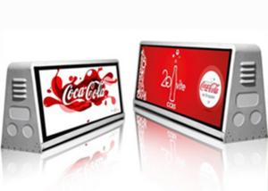 China Aluminum Digital Taxi Led Display Uv Proof Double Side For Mobile Advertising factory