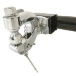 Heavy Duty Truck Hitch Receiver Adjustable Ball Mount Trailer Drop Hitch