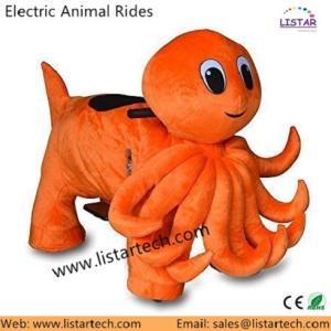 China Coin Operated Kiddie Rides stuffed animals with battery electric ride on animals factory