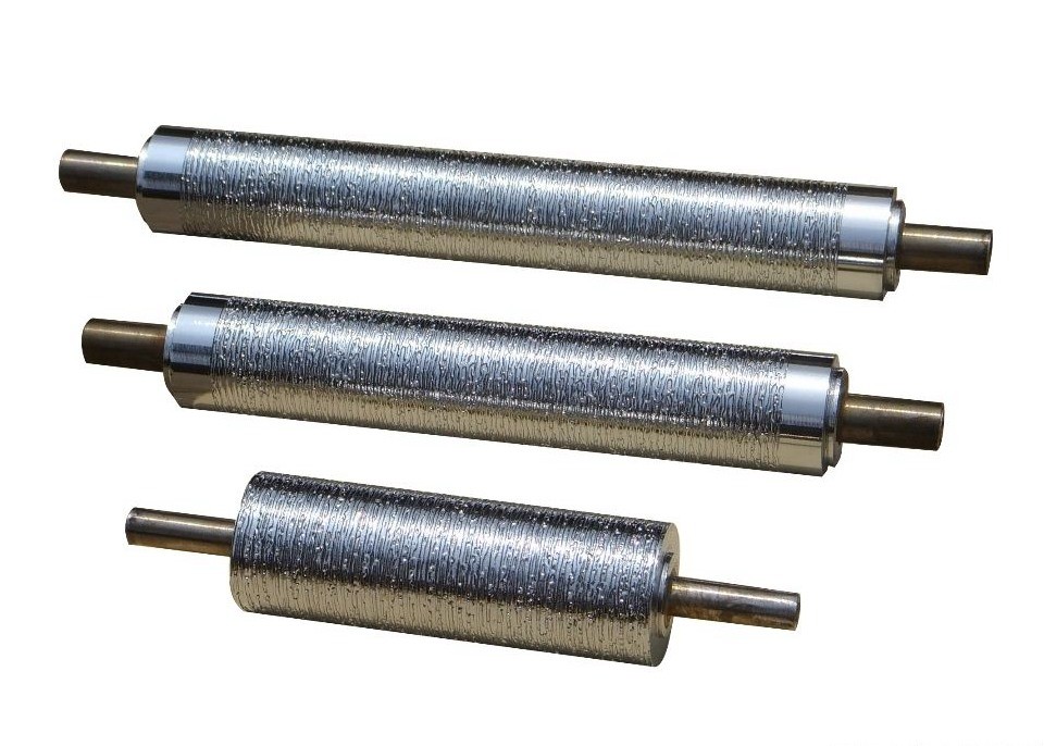 China Laminating Anilox Rollers / Laminate Pinch Roller Customized Roll Coating factory