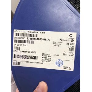 25AA256T-E/SM EEPROM 256k 32K X 8 1.8V SER EE EXT Integrated Circuits ICs