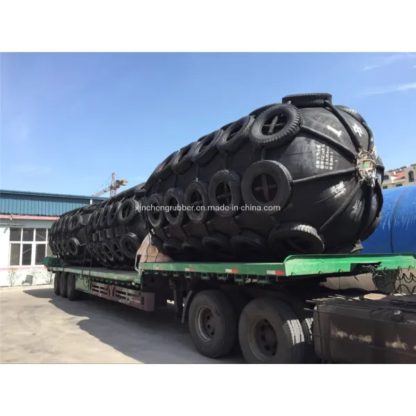 SGS Certificate Marine Yokohama Pneumatic Fender Inflatable 50kpa