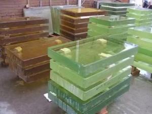 China 18mm X Ray Lead Glass For Radiography Department factory
