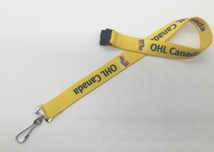 China 20MM OEM Accepted Dye Sublimation Lanyards For Keys / Id Badges factory