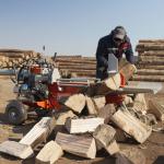 WP-182 18 Ton Double Cylinder Hydraulic Splitting Machine for Splittering and