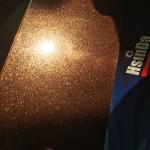 Brown Color Epoxy Polyester Thermosetting Powder Coating High Gloos