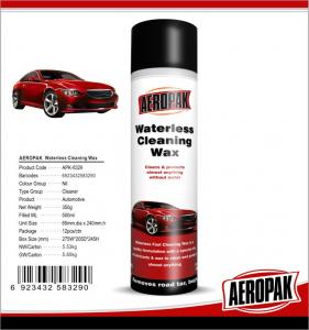 China Glossy Finish Car Interior Cleaning Products Spray Wax For Cockpit / Dashboard on sale