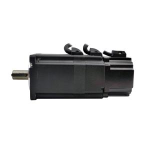 China 200W/300W/400W 60mm Brushless DC Motor 48V with permanent magnet brake 3phase BLDC motor factory