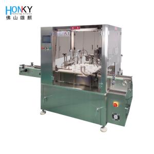 China Automatic 40BPM Glass Round Bottle Capping Machine For Essential Oil Filling factory