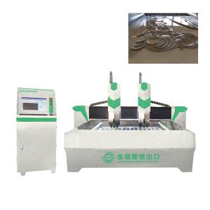 China Double Spindles 5.5kw CNC Stone Carving Machine For Granite Marble Bluestone factory