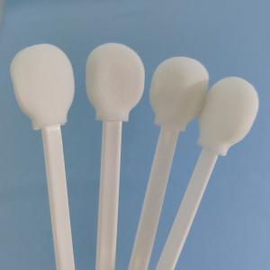 China Esd Long Handle Round Head Solvent Sponge Tipped Swab for Cleanroom factory
