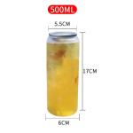 Printing Logo 500ml 6CM BPA Free Plastic Beverage Cans