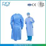 60gsm Sterile Surgical Gowns Disposable Non Woven Gown For Hospital
