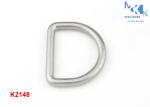 Professional Belt / Bag D Ring Buckle Handbag Parts Custom Pattern Design