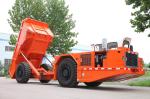 Compact Underground Mining Dump Truck With a Carrying Capacity of 20 Tons