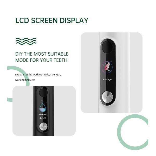 Baolijie SN-P1 Customized Logo Rechargeable Electric Toothbrush with 60 Days Runtime 33600RPM and 1 Year Warranty